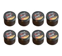 Bridesmaid Candle Set Of Eight, Unique Proposal Gifts, Round Three-Wick Black Containers