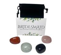 Bridesmaid Gift Crystal Pouch | Place in Purse or bouquet on wedding day | Comes in Velvet Pouch perfect for gifting | Makes a Loving Bridesmaid Gift