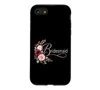Bridesmaid Wedding Bridal Party Floral Proposal Gift Case for iPhone SE (2020) / 7/8