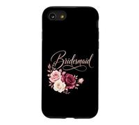 Bridesmaid Wedding Bridal Party Floral Proposal Gift Case for iPhone SE (2020) / 7/8