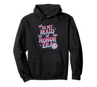 Bridesmaid Wedding Party In My Maid of Honor Soft Aesthetic Pullover Hoodie