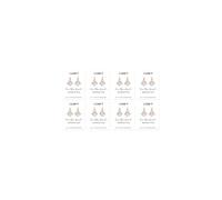 Bridesmaids Gift I Couldn't Say I Do Without You Pearl Wedding Earrings Bridesmaid Stud Earring Bridesmaid Proposal Gifts Sets of 4 6 8, Metal, No Gemstone