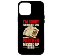 Bridge Card Game Player Case for iPhone 12 Pro Max