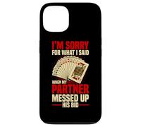Bridge Card Game Player Case for iPhone 13