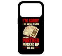 Bridge Card Game Player Case for iPhone 17 Pro