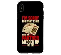 Bridge Card Game Player Case for iPhone XS Max