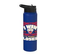 Bridge Card Game Player Sometimes I Win My Opponent Loses Stainless Steel Insulated Water Bottle