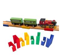 Bridge Clip for All Common Wooden Railways Hanging Bridges up to 1 Metre Long! Extends Existing Toys Sustainably (Pack of 8)