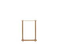 Bridge Clothes Rack 105x150 cm Oiled Oak
