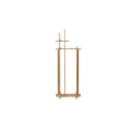 Bridge Clothes Rack 183x40 cm Oiled Oak