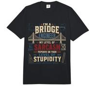 Bridge Engineer Civil Engineering Comfort Colors Adult Heavyweight T-Shirt