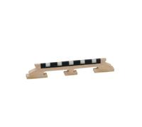 Bridge for banjo, maple, ebony+galalith saddle, for 5 string banjo, height: 1, 2"