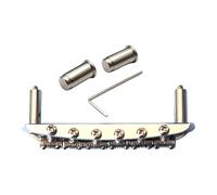 Bridge for Electric Guitars - Replacement Part for Guitars, Hardtail Saddle Bridge, for DIY Workshop, Live Performances, Studio Recordings, Exercise and Repair