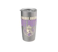Bridge Game Bridge Player Duplicate Bridge Gift Stainless Steel Insulated Tumbler