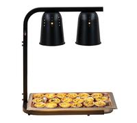 Bridge Heater with 2 Infrared Lamps, Black CPC2LN Casselin