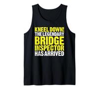 Bridge Inspector Kneel Down Tank Top