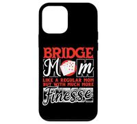 Bridge Mom Like A Mom Much More Finesse Bridge Player Case for iPhone 12 mini