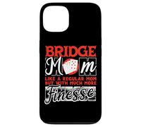 Bridge Mom Like A Mom Much More Finesse Bridge Player Case for iPhone 13