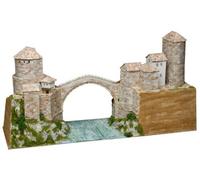 Bridge Of Mostar Bosnia Herzegovina Sec. XVI Pcs 5900 Kit 1:130 Model 1204