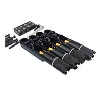 Bridge Parts 4 Or 5 Pieces Headless Fixed Single String Fan Bass Bridge(4 Pieces)