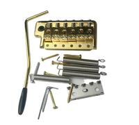 Bridge Parts CNC PRS Style Brass 6 Screws Guitar Tremolo Bridge(Gold)