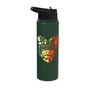 Bridge Player Bridge Card Game Player Heart Bridge Stainless Steel Insulated Water Bottle