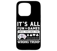 Bridge Player Card Game Player Its All Fun Quote Case for iPhone 15 Pro