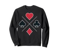 Bridge Player Graphic Card Game Contract Bridge Sweatshirt