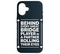 Bridge Player Partner Contract Bridge Case for iPhone 16