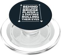 Bridge Player Partner Contract Bridge PopSockets PopGrip for MagSafe
