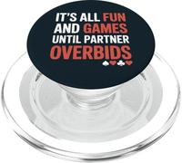 Bridge Player Partner Contract Bridge PopSockets PopGrip for MagSafe