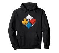 Bridge Playing Grandma Who Nobody Dares Challenge Table Pullover Hoodie