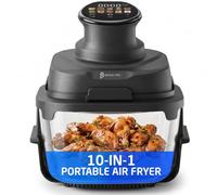 Bridge Pro Portable Air Fryer 3L & 5.5L Air Fryer - 2x Glass Containers