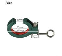 Bridge Pulley for Cable and Wire Pulling, 25kg Load Capacity Wiring Guide Clamp with Reinforced Nylon and Stainless Steel, Blue/Dark Green (3-Pack)(Dark Green)