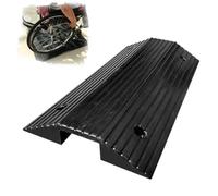 Bridge Ramp Curved Threshold Ramp For Wheelchair Doorway, Rubber Transition Ramp With Non-Slip Surface, Driveway Curb Ramp for Getting Thru Door