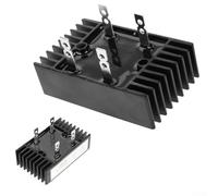 Bridge Rectifier Rated 100A 1600V for 2 Phase Applications, Reliable Performance with Good Heat Management