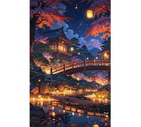 Bridge River Landscape 1500 Piece Jigsaw Puzzle for Adults, Creativity, Challenging and Difficult Puzzle, Brain Teaser Puzzles for Adults 1500 Pieces for The Whole for Women, Men