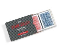 Bridge Rummy Playing Cards Torcello All Plastic Double Case DAL NEGRO