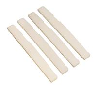 Bridge Saddle - Guitar Bone Bridge Saddle | Acoustic Guitar Bridge Pins | Guitar String End Bone Nut Bridge Saddle | Slotted Guitar Bone Saddle | Acoustic Guitar Replacement Parts For Instrument