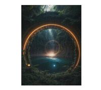 Bridge to Another World Classic Jigsaw Puzzle for Adults, 500 PCS