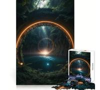 Bridge to Another World Jigsaw for Teenagers 1000 Pieces Sharp Memory Mind Calming Fun Neat Edges Seasonal Gift (50x75cm)