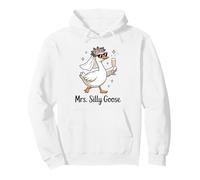 Bridge To Be Wedding Party Mrs Silly Goose Gettin' Loose Pullover Hoodie