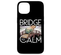BRIDGE TO CALM Capybara Japanese Bridge Zen Tranquil Case for iPhone 13