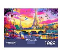 Bridge Tower Swan Jigsaw Puzzle, 1000 Pcs Indoor Adult Game