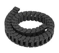 Bridge Type Drag Chain Wire Carrier Nylon PA66 Silent Towing Chain S18 x 18 for Cable Management 0.7 Meter Length Detachable Assembly Temperature Resistant from - 25 to 100