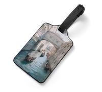 Bridge Venice Italy Luggage Tags Name Card for Suitcases Travel Bag