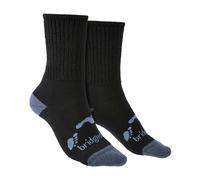 Bridgedale 1 Pack Kids All Season Merino Wool Boot Socks - 3-5 UK - Black