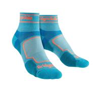 Bridgedale 1 Pack Ladies Trail Ultralight T2 Coolmax Sport Low Cut Socks - 3-4.5 UK - Blue