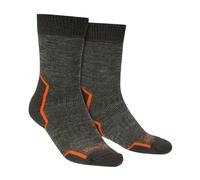Bridgedale 1 Pack Mens Explorer Heavyweight Merino Wool Boot Socks - Anthracite - 12-14 UK