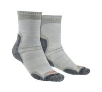 Bridgedale 1 Pack Mens Hiking Ultralight T2 Merino Wool Crew Socks - 6-8 UK - Gunmetal